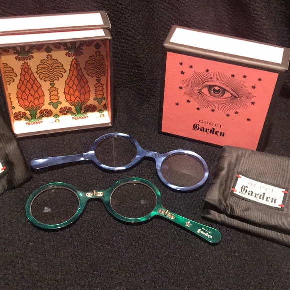 Gucci Accessories - Gucci Garden spectacles-magnifiers - store opening